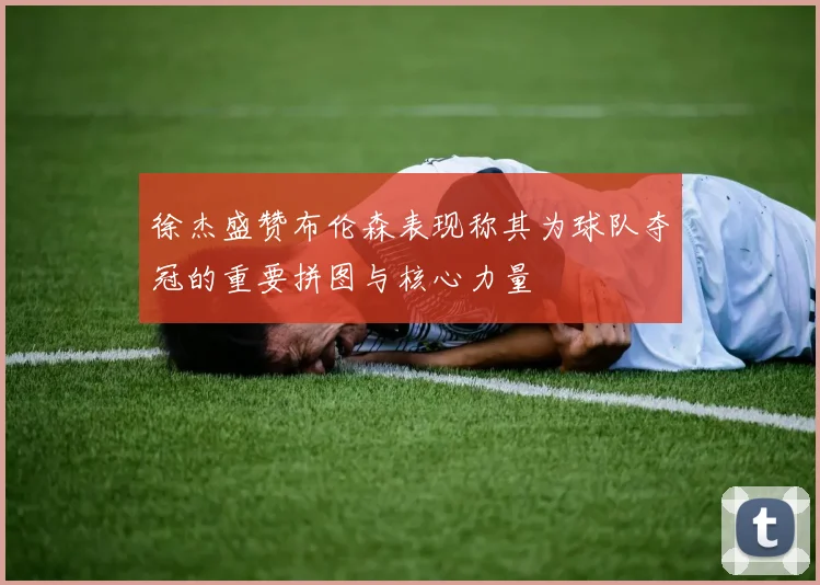 徐杰盛赞布伦森表现称其为球队夺冠的重要拼图与核心力量